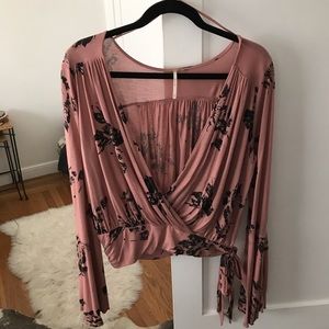 Free People Floral Top